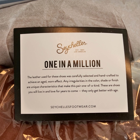 Seychelles Renowned Suede Flats, Cognac, 11 — NWT - Picture 11 of 13